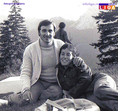 IL-Branko-Sa-zozefinom-caplin-1 Žarko Laušević se venčao u Arilju, plaža ''Sonjine čari'' po Ivanjičanki