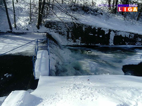 IL-vodozahvat-led Zaledio glavni vodozahvat