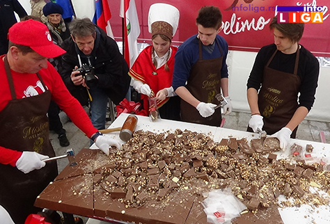 IL-cokoloda-95kg Ivanjičani u slovenačkom carstvu čokolade