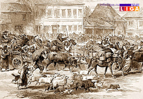 IL-ivanjica-1876-zbegovi-sa-granice-na-Javoru Na današnji dan počeo Javorski rat