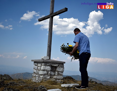 IL-cemerno-2017-postavljanje-venca-predsednik-opstine Na Čemernu postavljen vojnički krst i kamen temeljac za spomen kapelu