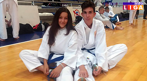 IL-karate-dva-angelina Za takmičare karate kluba Javor sedam medalja