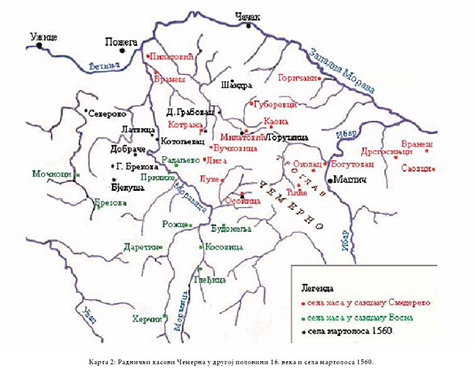IL-osonica-rudnik-karta1 U Osonici u srednjem veku vađena ruda srebra i olova