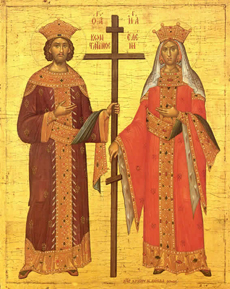 IL-sv_car_konstantin_i_carica_jelena Vladika Justin služio liturgiju povodom slave ivanjičke crkve (VIDEO)