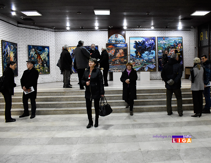 IL-izlozba-ljubivoje-j-ivanjica Pola veka umetnosti Ljubivoja Jovanovića (FOTO-VIDEO)