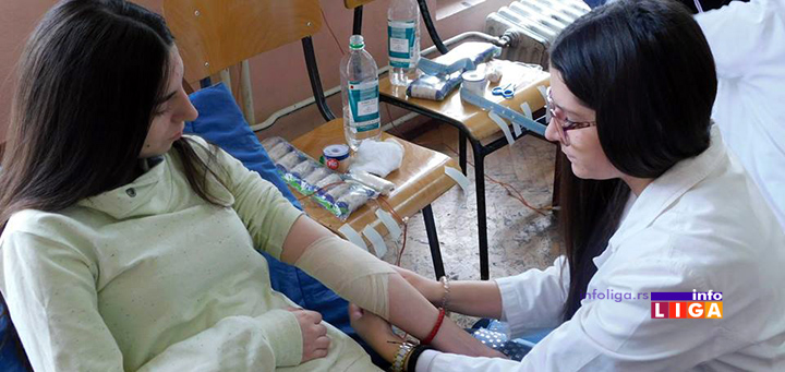 IL-crveni-krst-vezba SIM TIM realizovao edukaciju iz oblasti dobrovoljnog davalaštva krvi
