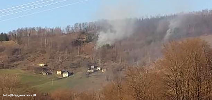 IL-parezansko-brdo-pozar Gori deponija na Senjaku, požar i na Parezanskom brdu (VIDEO)