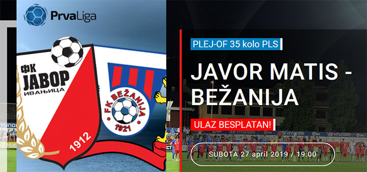 IL-javorbezanija U subotu svi na stadion! Javor Matis na vratima Super lige