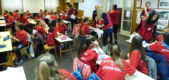 IL-kviz-crvenog-krsta Na „Kvizu znanja o Crvenom krstu“ najbolja ekipa iz Kušića