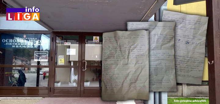 IL-provaljenitestoviizmatematike Odložen test iz matematike, završni ispit se ne poništava