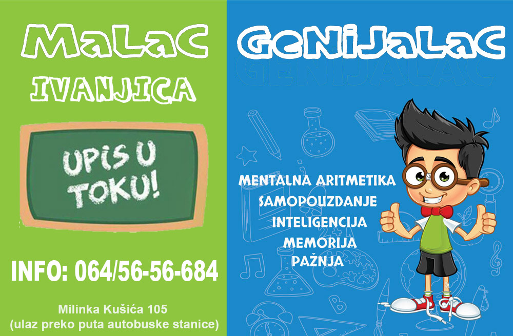 IL-malacgenijalac-naslovna Školica mentalne aritmetike Malac Genijalac vrši upis dece za novu školsku godinu