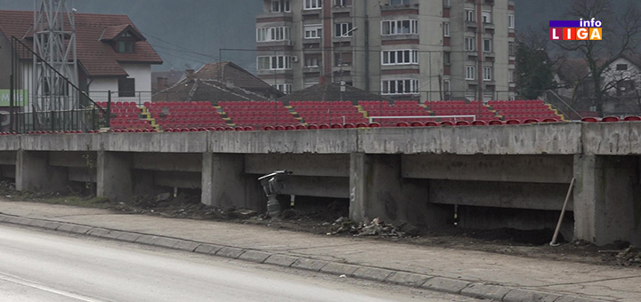 IL-stadion-zid- Povremena obustava saobraćaja kod fudbalskog stadiona u Ivanjici