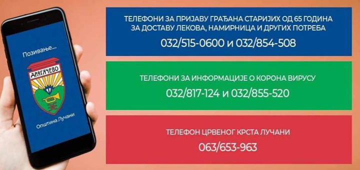 IL-LUCANI-BROJEVI U Lučanima nema zaraženih koronom- brojevi za pomoć starijima