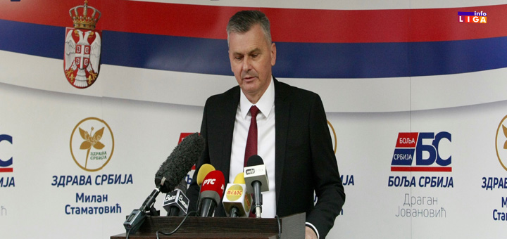 IL-STAMATOVIC "Zdrava Srbija" će u koaliciji sa "Boljom Srbijom" i "Zajedno za Šumadiju" izaći na lokalne i parlamentarne izbore