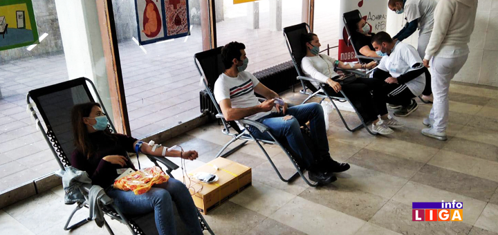 IL-Davanje-krvi-korona-nasolvna- Ivanjičane i u najtežim vremenima odlikuje plemenitost (FOTO)