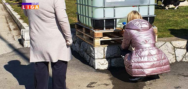 il-Lucani-dezinfekcija Bolja epidemiološka situacija u Lučanima