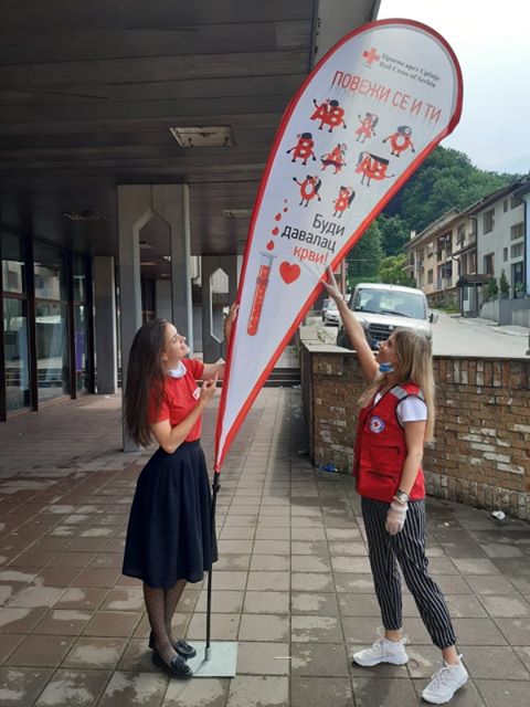 1 Uspešno realizovana akcija dobrovoljnog davanja krvi na Vidovdan