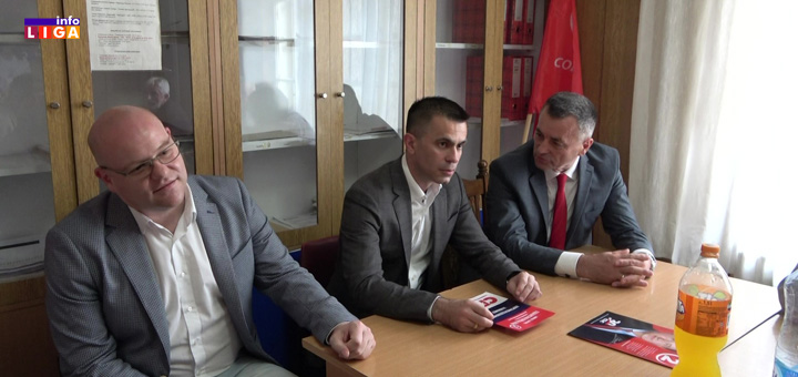 il-sps Miličević, Vukić i Braunović posetili ivanjički SPS u znak podrške (VIDEO)