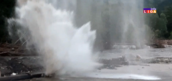 IL-pucanje-cevi- Nova havarija na cevovodu - radovi se nastavljaju i tokom noći (VIDEO)