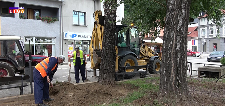 Il-Uredjenje-parka-zeleni-venac- Uređenje trga na samom ulazu u Ivanjicu