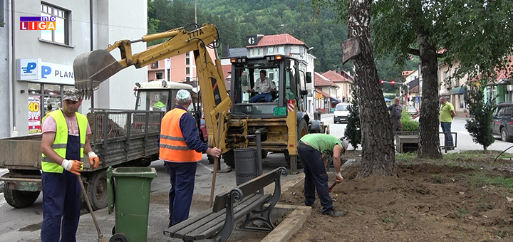 Il-zeleni-venac-2 Uređenje trga na samom ulazu u Ivanjicu