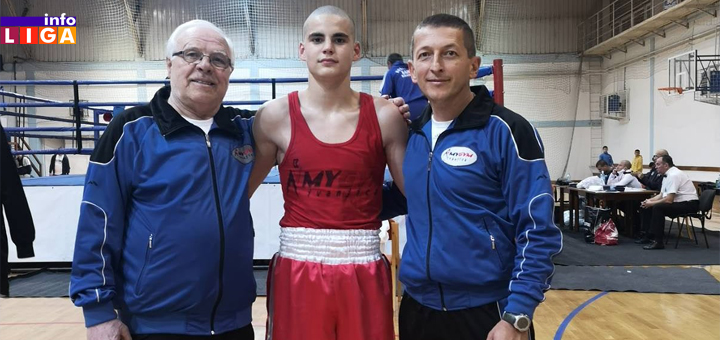 IL-MY-GIM-BOKS Bronzani bokser SK ''MY GYM'' Ivanjica