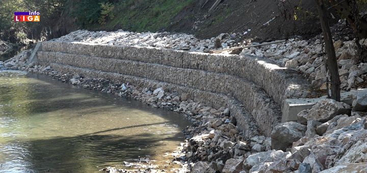 IL-Potporni-zid-Lucka-reka- Osam miliona za prvu sanaciju obale reke Moravice (VIDEO)
