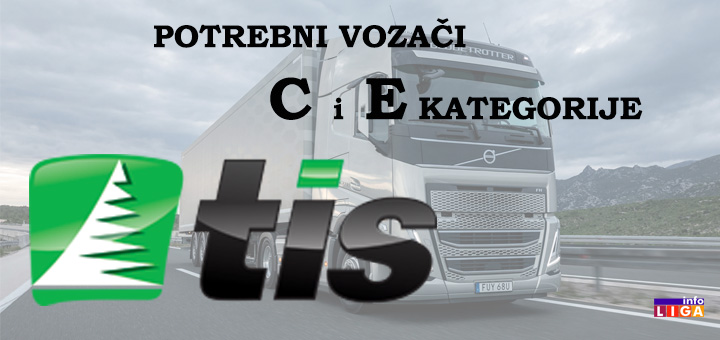 IL-TIS Preduzeću "TIS" iz Ivanjice potrebni vozači
