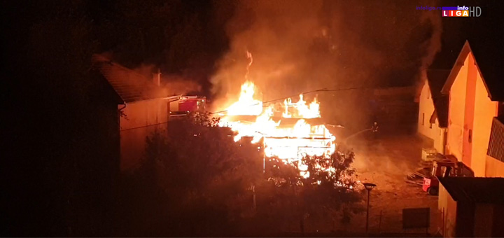 il-pozar- Veliki požar u Ivanjici (VIDEO)