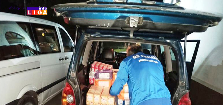 IL-Humanitarna-akcija-tri Dobri Samarjanin sa paketima pomoći na putu za jug naše zemlje