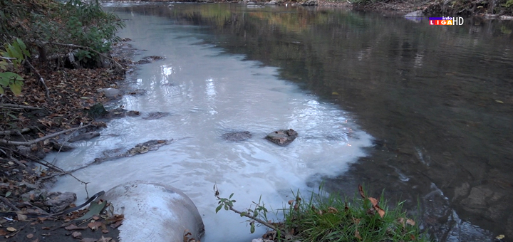 IL-odlivanje-fekalije- Ivanjica: Ogromna beličasto-siva mrlja u reci Moravici (VIDEO)