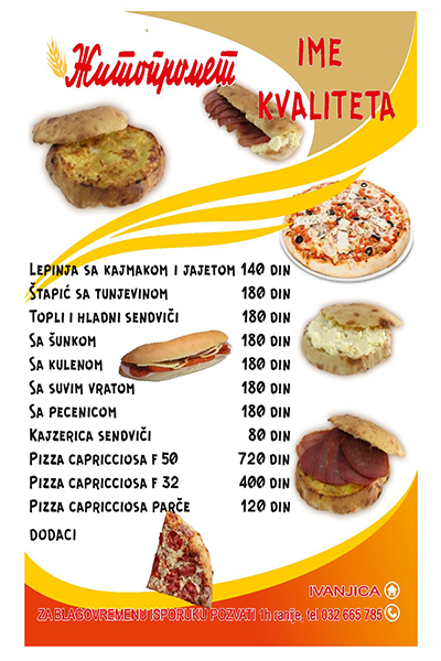 IL-zitko-3 NOVO!!! Žitopromet Ivanjica dostavlja pice, lepinje i sendviče na kućnu adresu!