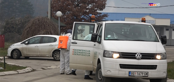 il-avenija Dezinfekcija ustanova i ivanjičkog Doma zdravlja (VIDEO)