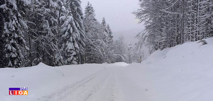 IL-Sneg-Golija-2021-putevi- Sneg u višim predelima Ivanjice do pola metra (FOTO)