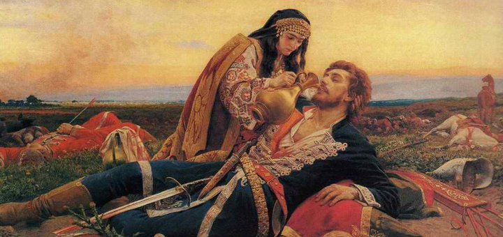 Il-Orlovic-Pavle-Uros-Predic-slikar- Crkva u Osonici na grobu kosovskog junaka (VIDEO)