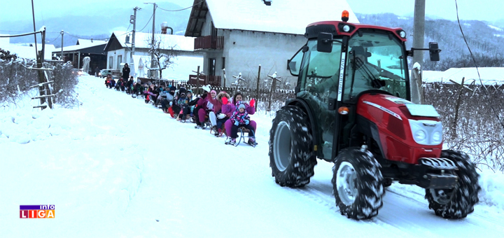 Il-Tradicionalno-sankanje-u-Radaljevu-kolona- Jedinstvena snežna avantura pedest mališana iz Ivanjice (VIDEO)