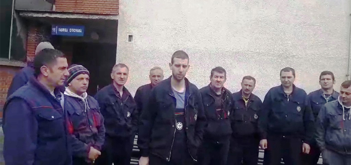 IL-Arilje-strajk-radnika-Proletera Radnici Proletera u štrajku, od marta nisu primili platu