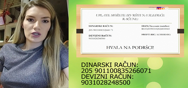 IL-Tanja-Lisanin- Humanitarna aukcijska prodaja potpisanih dresova VEČITIH za pomoć našoj Tanji (VIDEO)