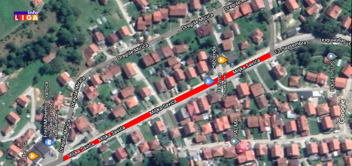 IL-miljka-savica Zbog neophodnih radova 15. i 17. aprila zatvoren deo ulice Miljka Savića