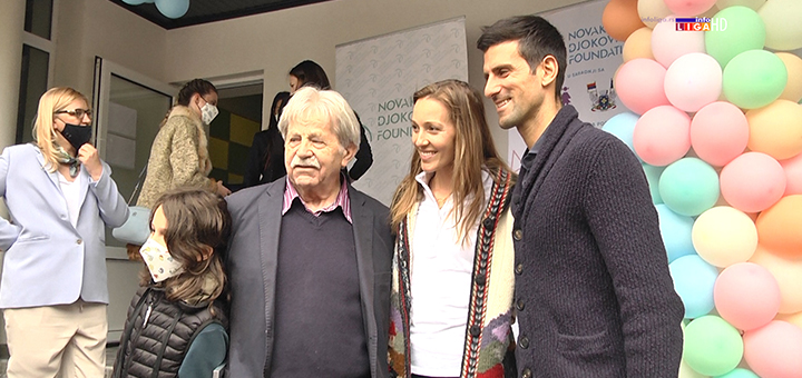 IL-Ljubivoje-Rsumovic-NDJ-fondacija- Novak Đoković na otvaranju vrtića (VIDEO)