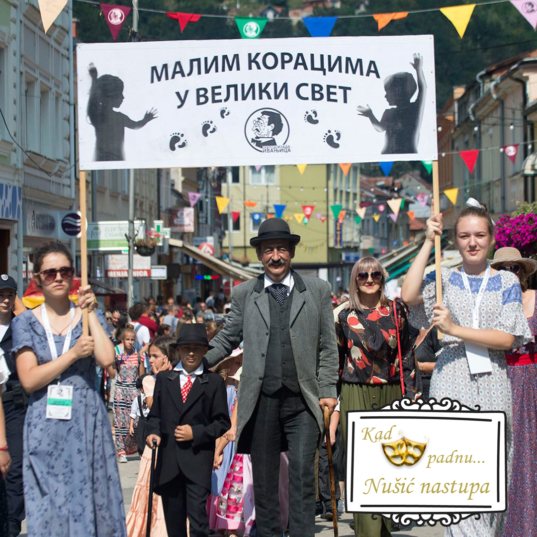 instagram-nusicijada- Nušićijada od 27. do 29. avgusta - "Kad maske padnu - Nušić nastupa"