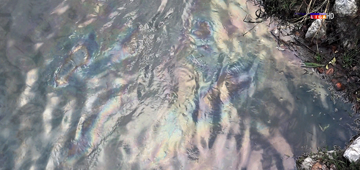 IL-Naftna-mrlja-u-Moravici-2 Ivanjica : Masna mrlja pliva Moravicom (VIDEO)