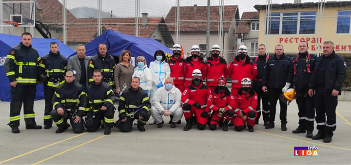IL-akcija-SISTEM-2021-Ivanjica- Gašenje požara u OŠ ''Kirilo Savić'' u Ivanjici - simulacija vežbe (VIDEO)