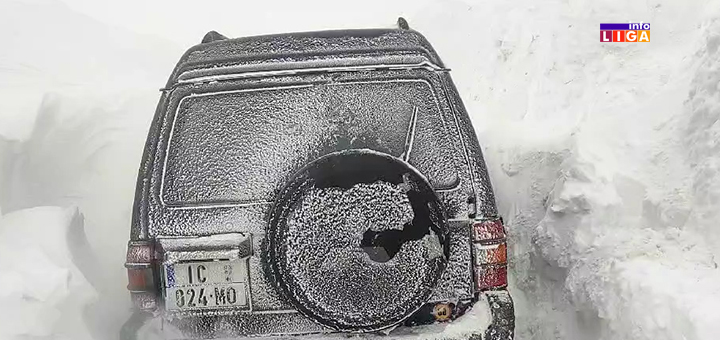 IL-smetovi-kola- Dvojicu Ivanjičana progutao snežni smet na Goliji - spasli ih u poslednjem trenutku (VIDEO)