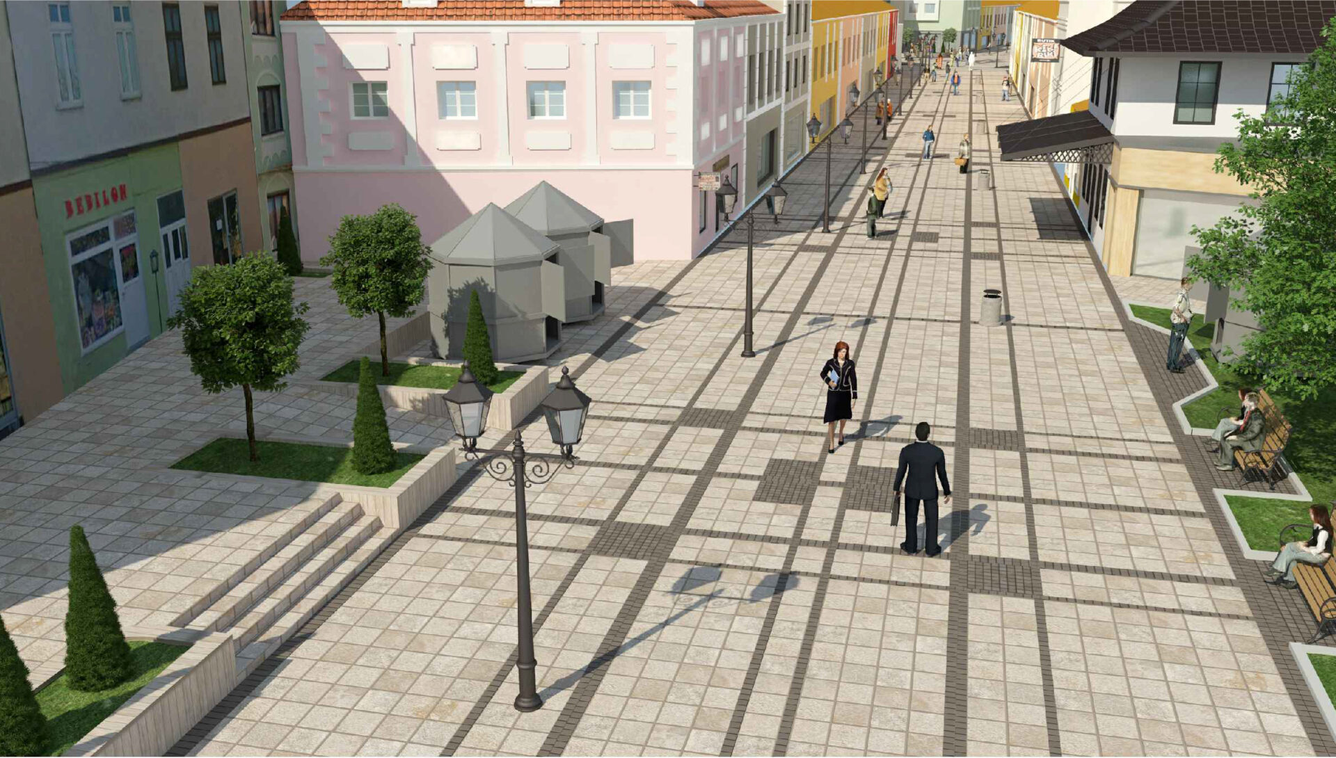 ploca-2 Javna prezentacija projekta glavne ulice (FOTO)