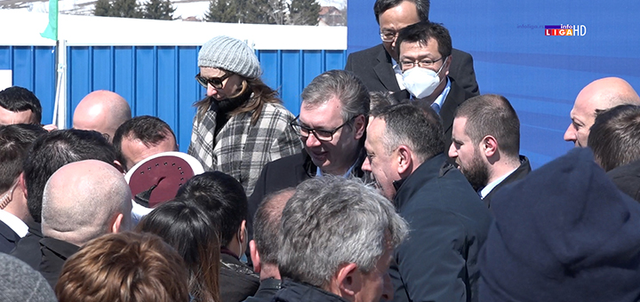 IL-AV-Sjenica- Vučić: "Auto-put će biti od velikog značaja za Ivanjicu i okolne opštine" (VIDEO)