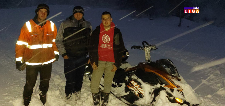 IL-Danicnjak-momci-Dobi-do-Golija- Ivanjica: Satima se probijali do trojice momaka koji su ostali bez hrane u snežnim smetovima (VIDEO)