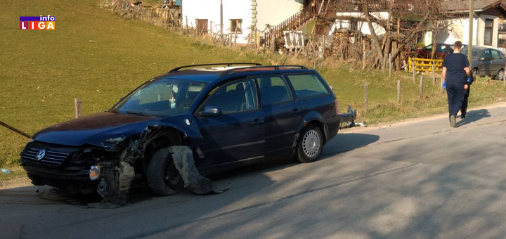 IL-udes-1- Saobraćajna nezgoda na ulazu u Ivanjicu