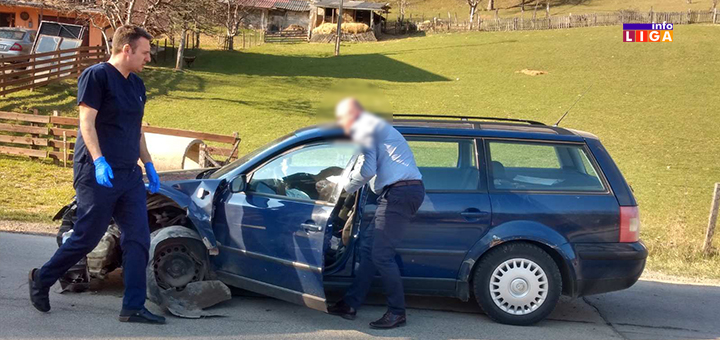 IL-udes-2- Saobraćajna nezgoda na ulazu u Ivanjicu