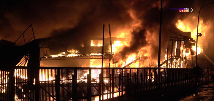 IL-pozar-ivanjica- Trgovinska firma "Eurometal" iz Ivanjice izgorela do temelja - Višedecenijski porodični biznis vatra progutala za par sati (VIDEO)